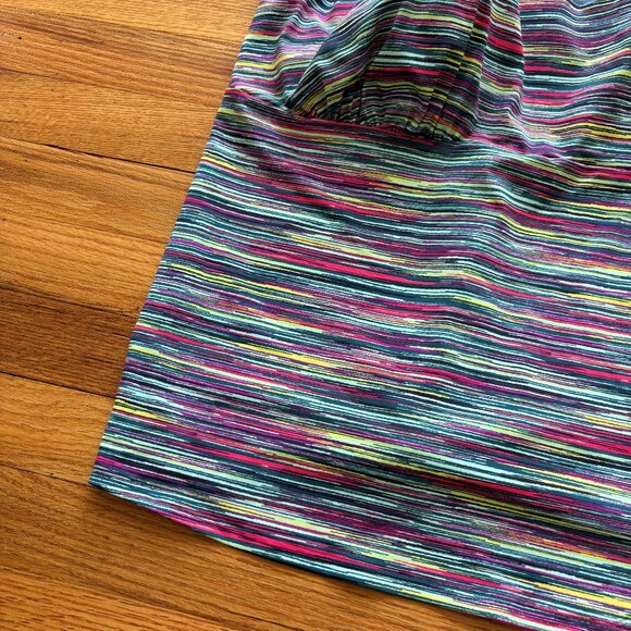 NWT Lands End Square Neck Underwire Tankini Swim Top in Navy Space Dye Size 20W - Picture 6 of 9